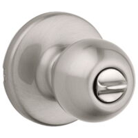 Kwikset Polo Satin Nickel Privacy Lockset ANSI/BHMA Grade 3 1-3/4'