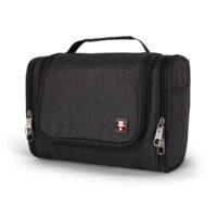 SwissTech Dopp Kit, Black 11.5'x 5.5'x 8.0' (Walmart Exclusive)