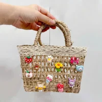 Giỏ Mây Tre Đan Mini Vuông Trang Trí Nhiều Hình